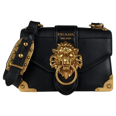 prada cahier lion|prada cahier shoulder bag.